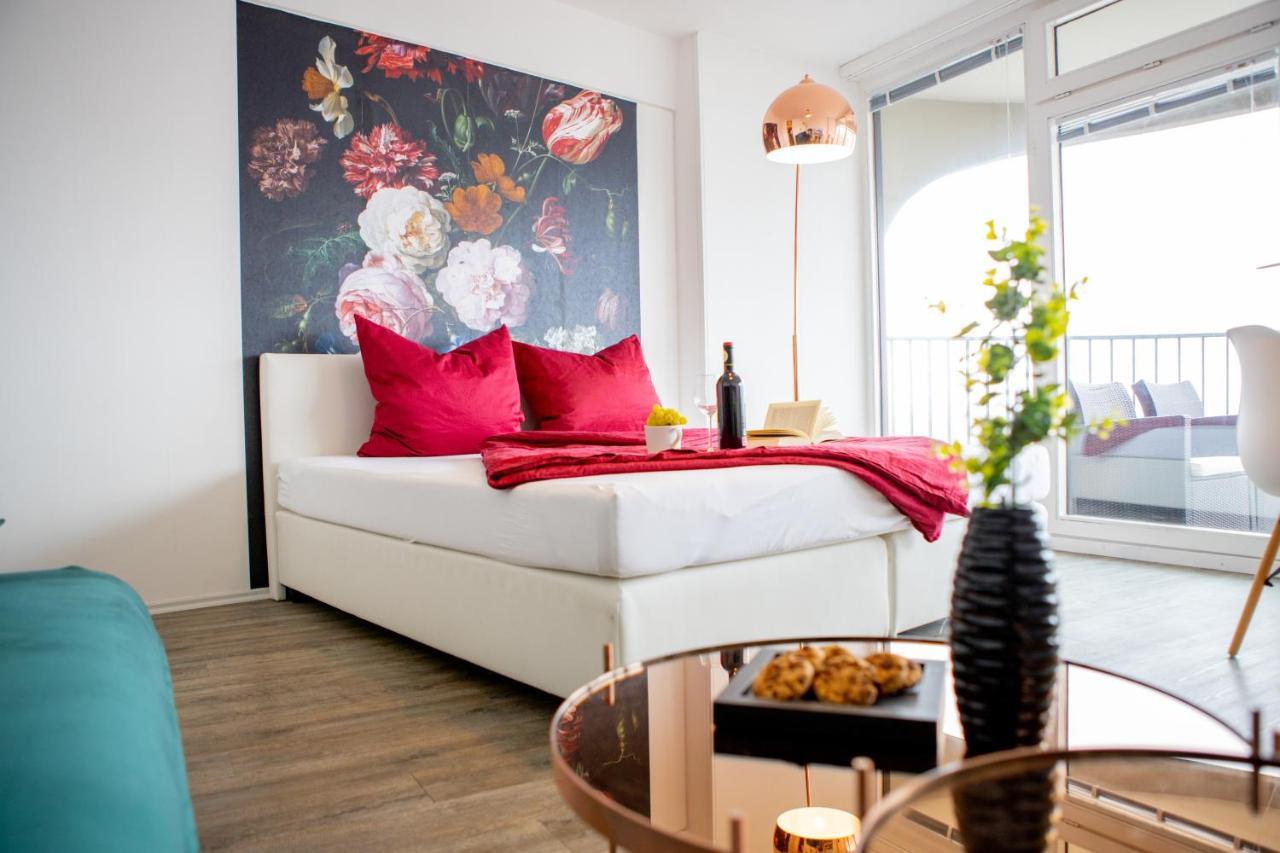 Modernes Apartment Mit Tollem Blick Ueber Die Stadt Augsburg Eksteriør bilde
