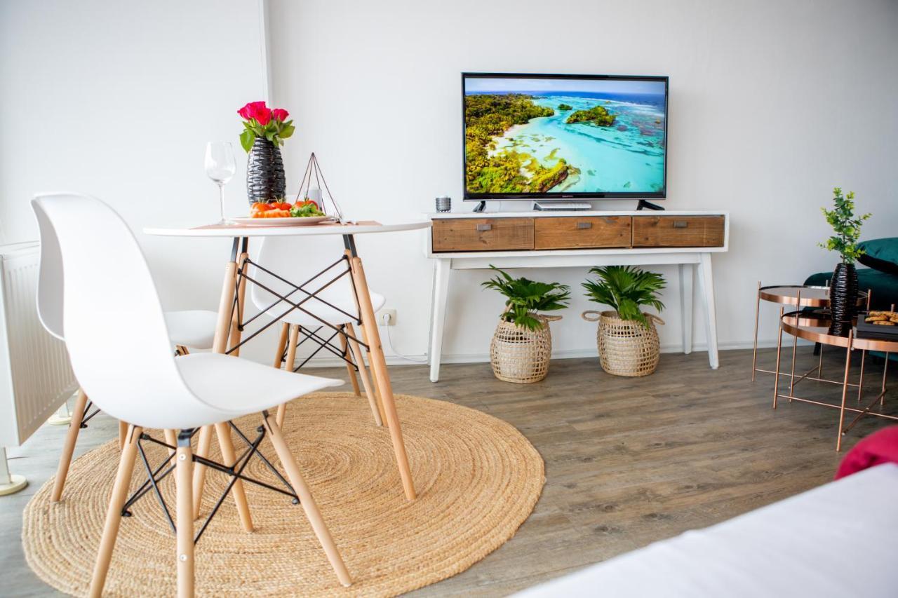 Modernes Apartment Mit Tollem Blick Ueber Die Stadt Augsburg Eksteriør bilde