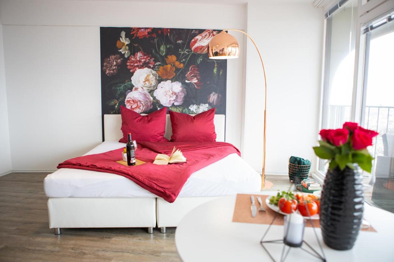 Modernes Apartment Mit Tollem Blick Ueber Die Stadt Augsburg Eksteriør bilde